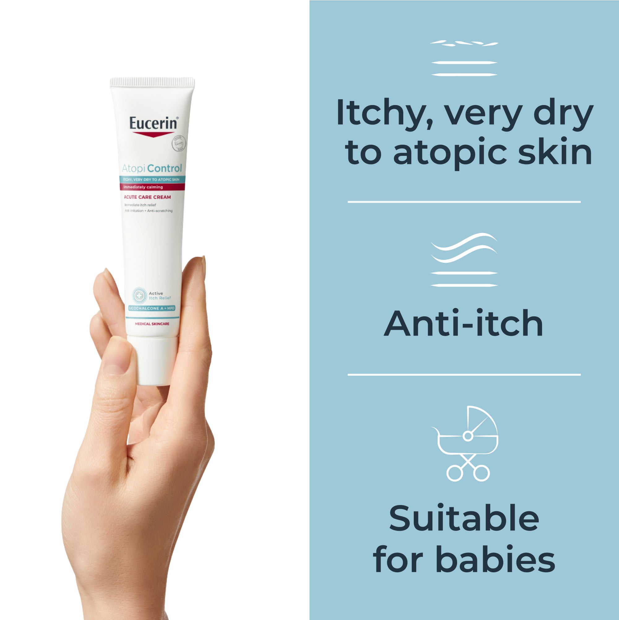 Eucerin AtopiControl Creme para Fases Agudas 40ml