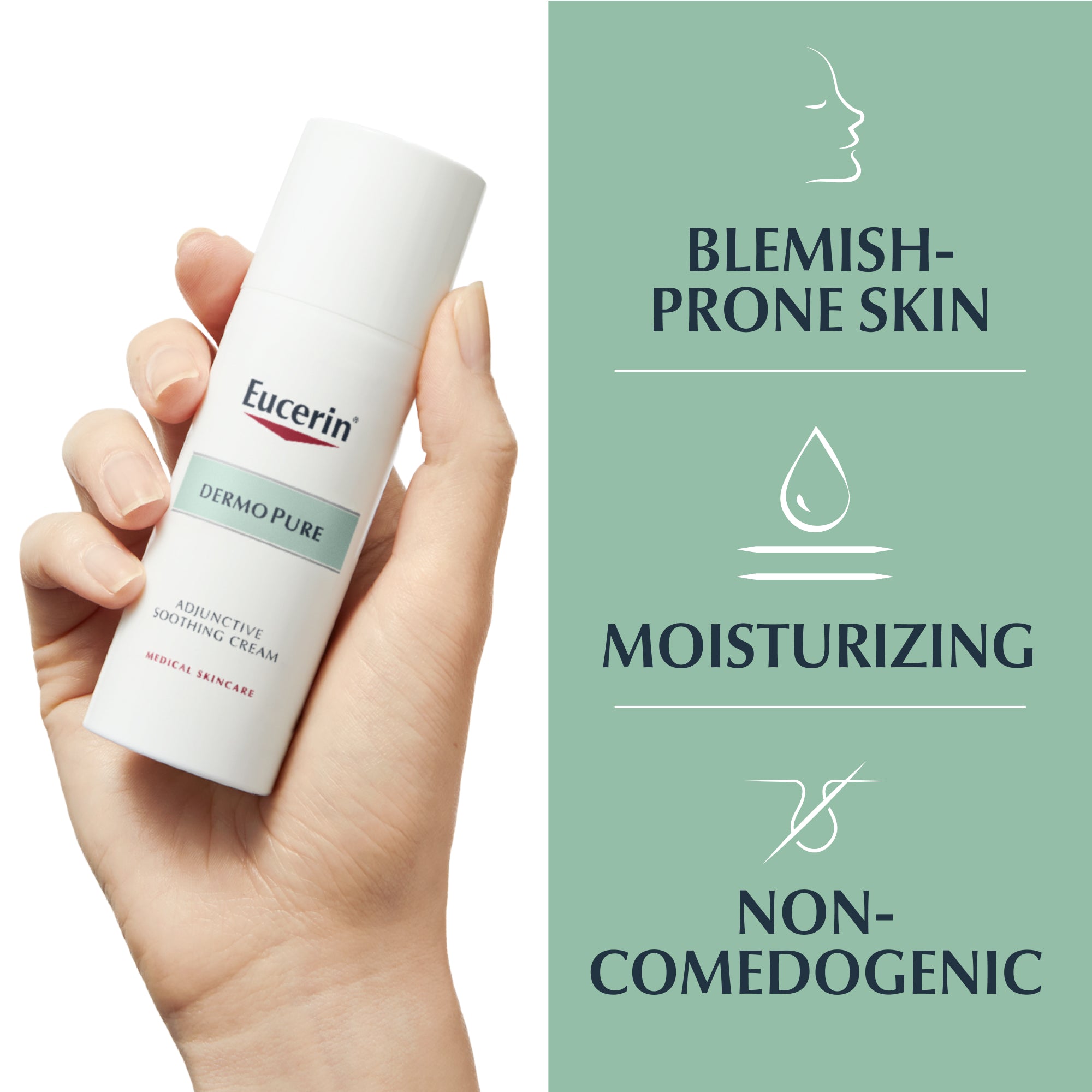 Eucerin DERMOPURE Cuidado Hidratante Coadjuvante 50 ml