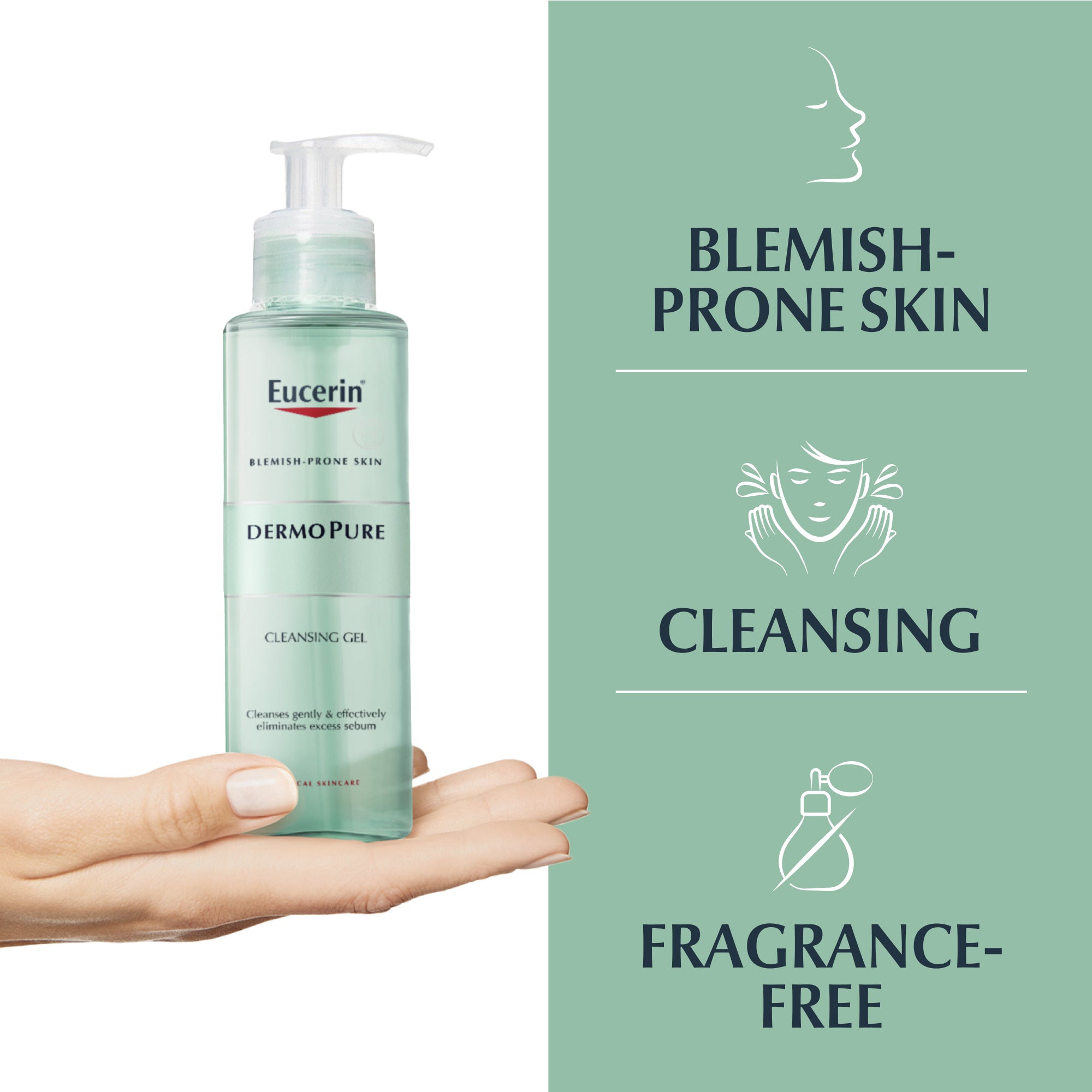 Eucerin DermoPure Oil Control Gel de Limpeza 200 ml