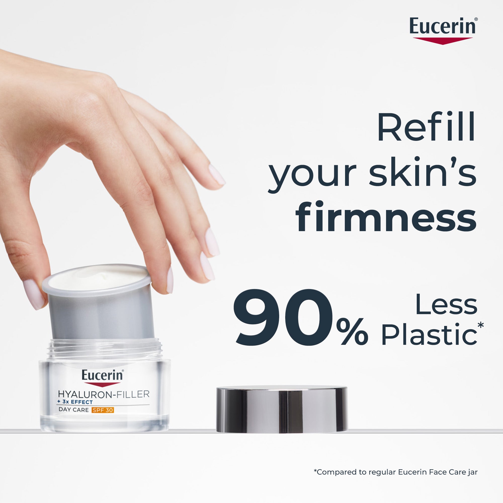 Eucerin Hyaluron-Filler 3x Effect Creme de Dia SPF30 Recarga 50 ml