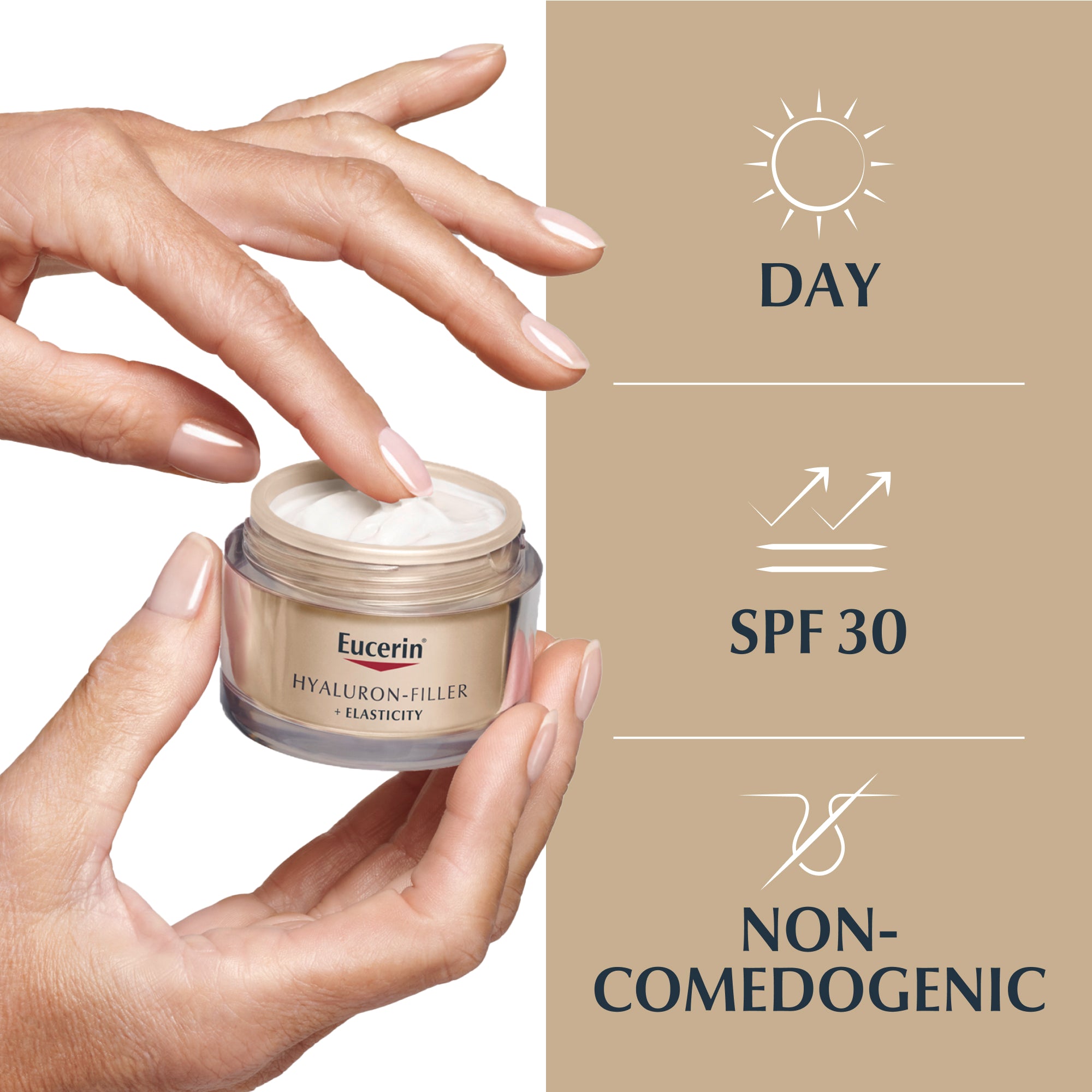 Eucerin Hyaluron-Filler + Elasticity Creme de Dia FPS 30 50ml