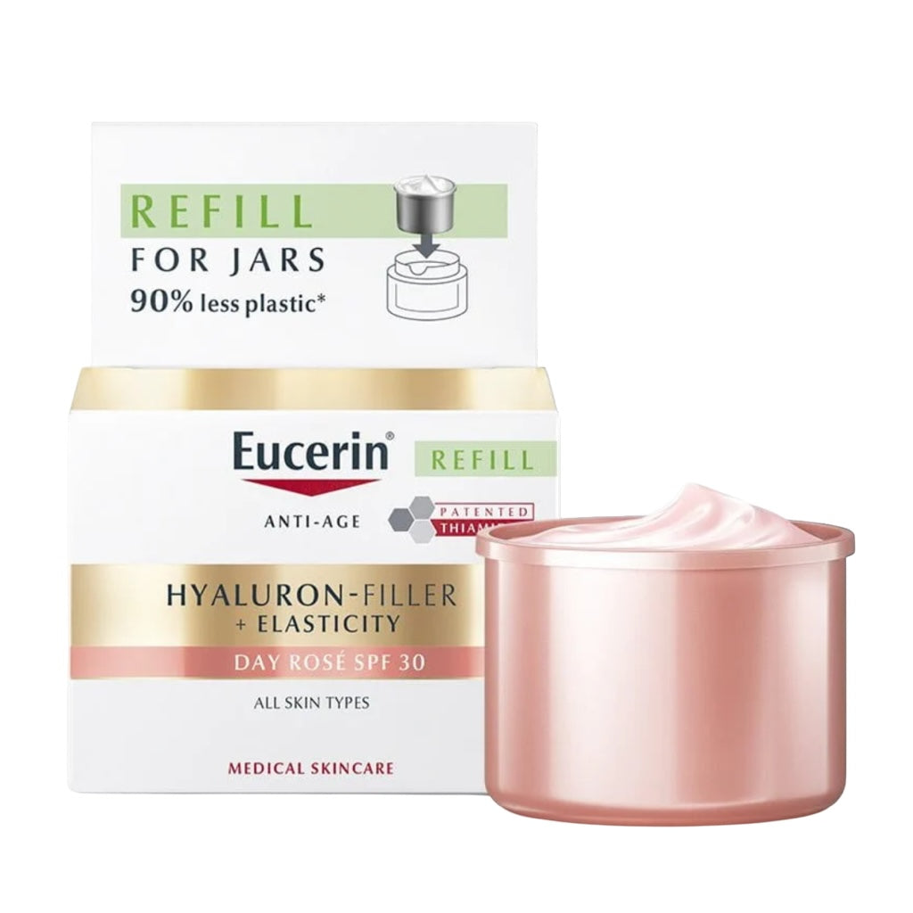 Eucerin Hyaluron-Filler + Elasticity Day Rose FPS 30 Recarga 50 ml