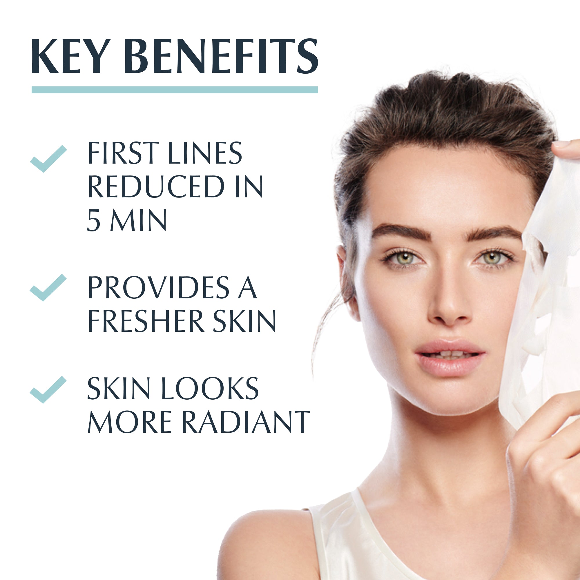 Eucerin Hyaluron-Filler 3x Effect Máscara de Hidratação Intensiva