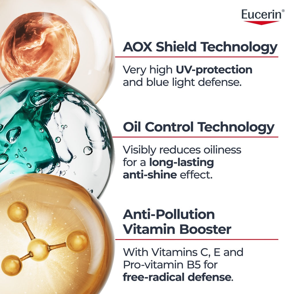Eucerin Sun Oil Control Ultra-Light UV Serum SPF50+ 30 ml