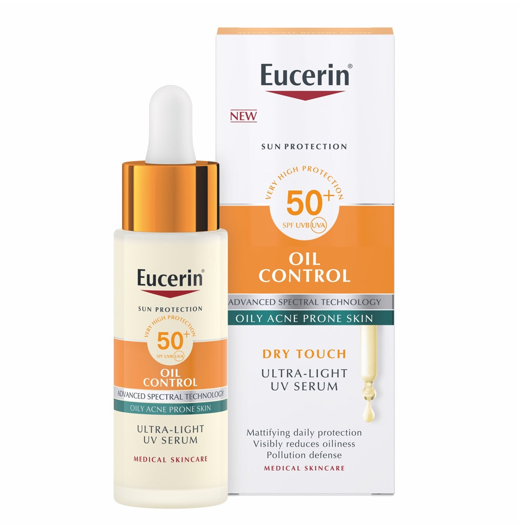 Eucerin Sun Oil Control Ultra-Light UV Serum SPF50+ 30 ml