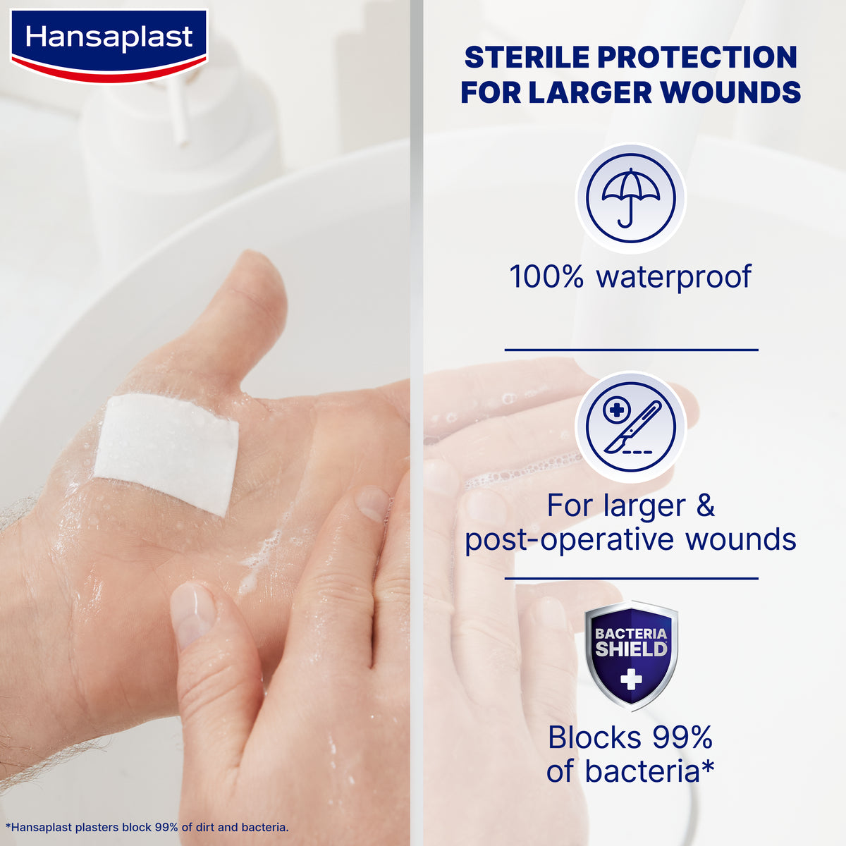 Hansaplast Aqua Protect XL 5 Pensos