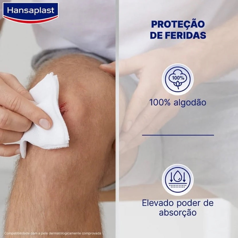 Hansaplast Compressas Esterilizadas 10 Unidades