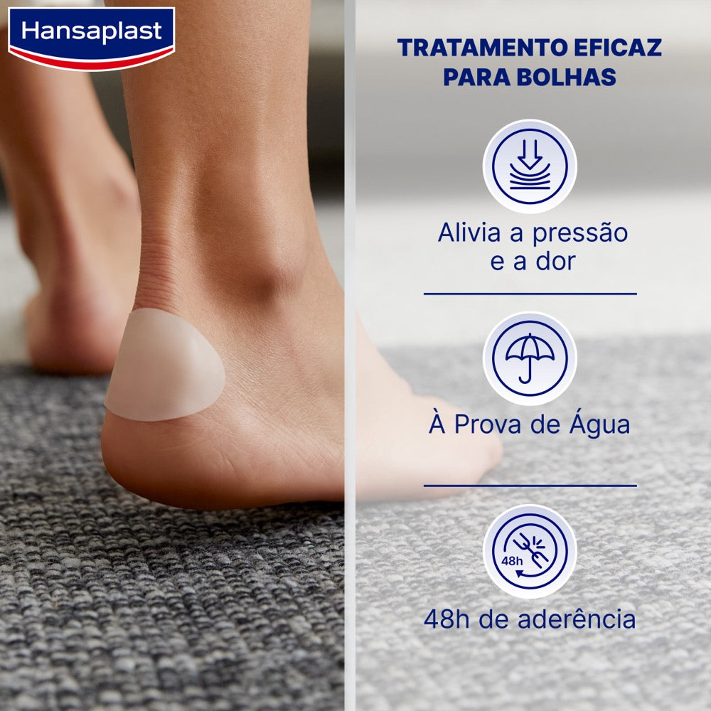 Hansaplast Cuidado dos Pés Pensos Para Bolhas 5 Unidades