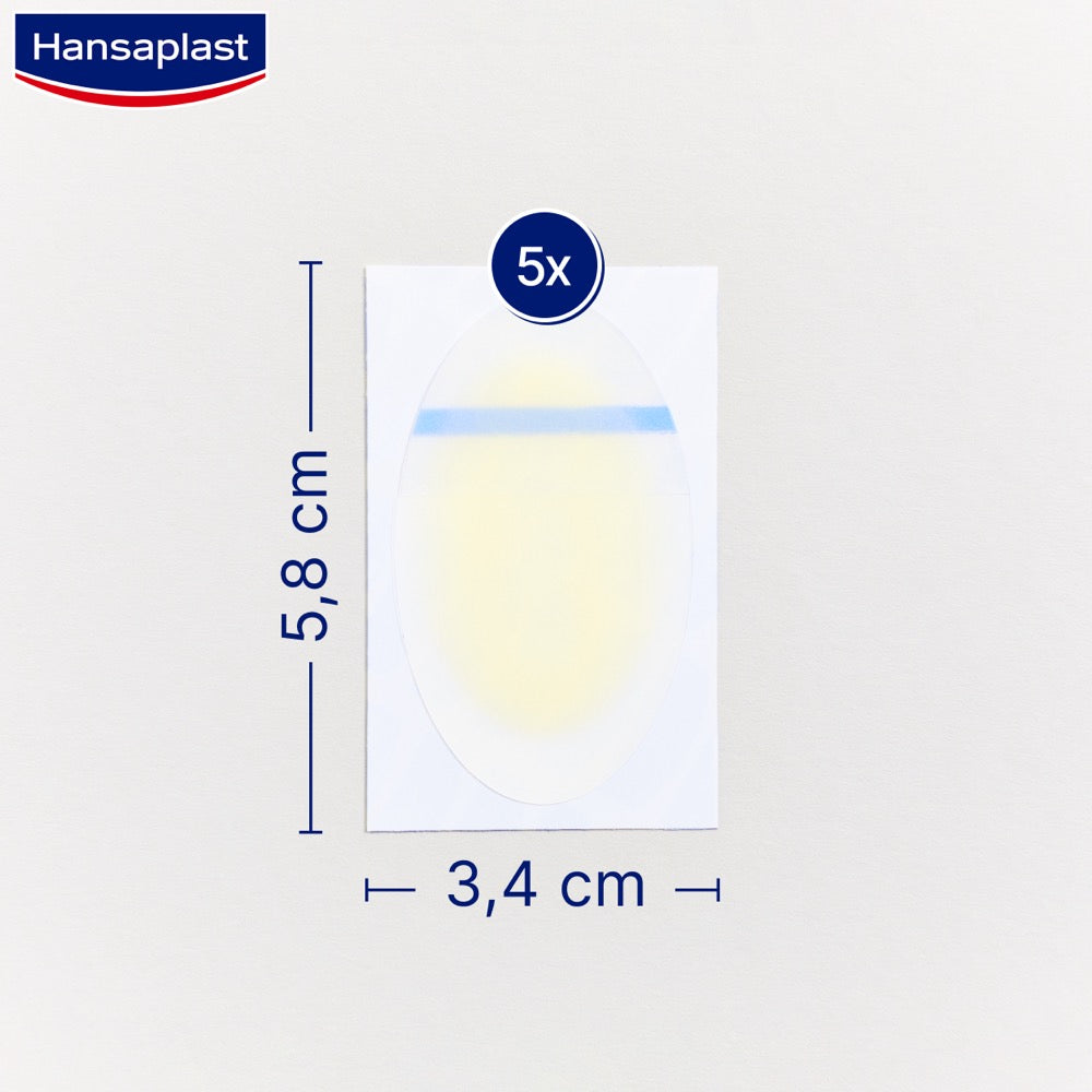 Hansaplast Cuidado dos Pés Pensos Para Bolhas 5 Unidades