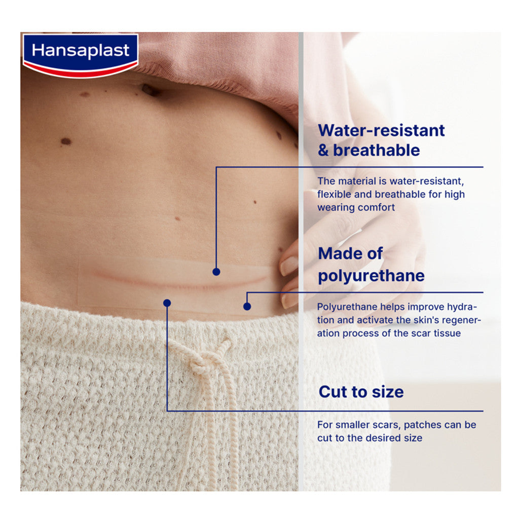 Hansaplast Scar Reducing Dressings XL 21 units