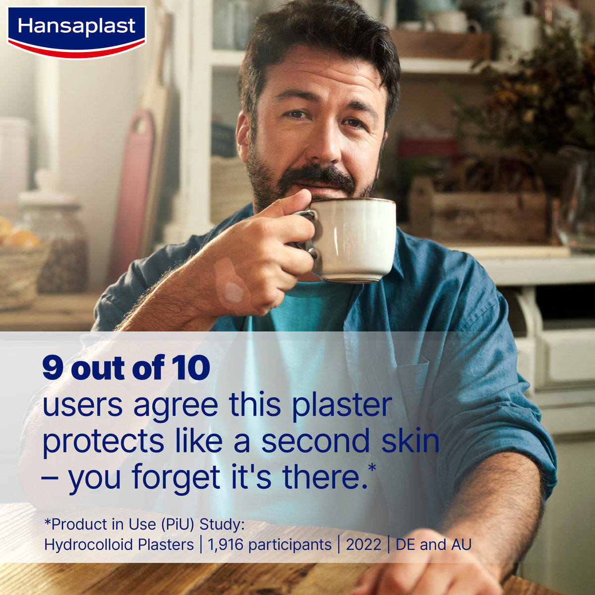 Hansaplast Second Skin Protection 6 Unidades