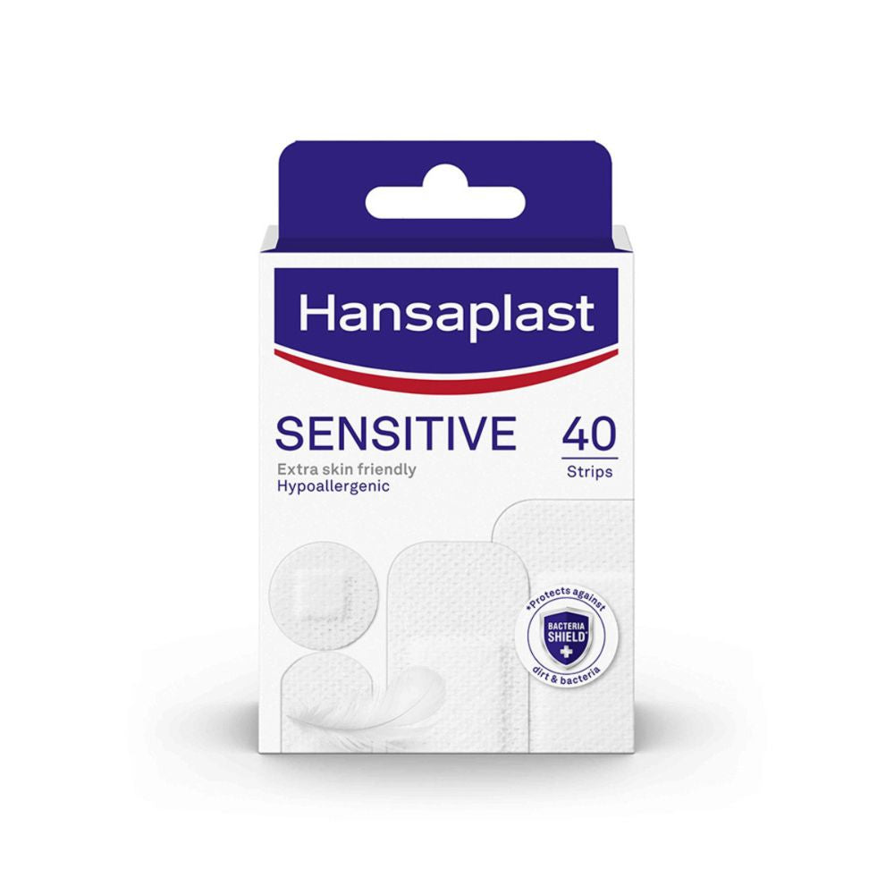 Hansaplast Sensitive Pensos Hipoalergénicos de 4 Tamanhos 40 unidades