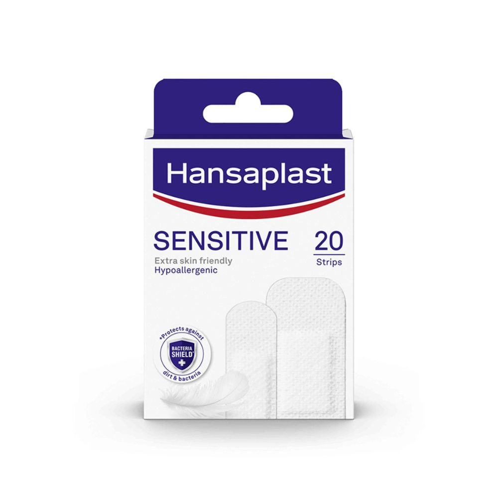 Hansaplast Sensitive Pensos Hipoalergénicos 20 unidades