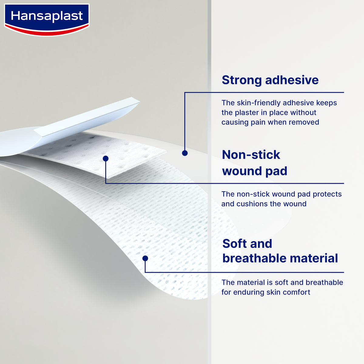 Hansaplast Sensitive Pensos XXL 5 unidades