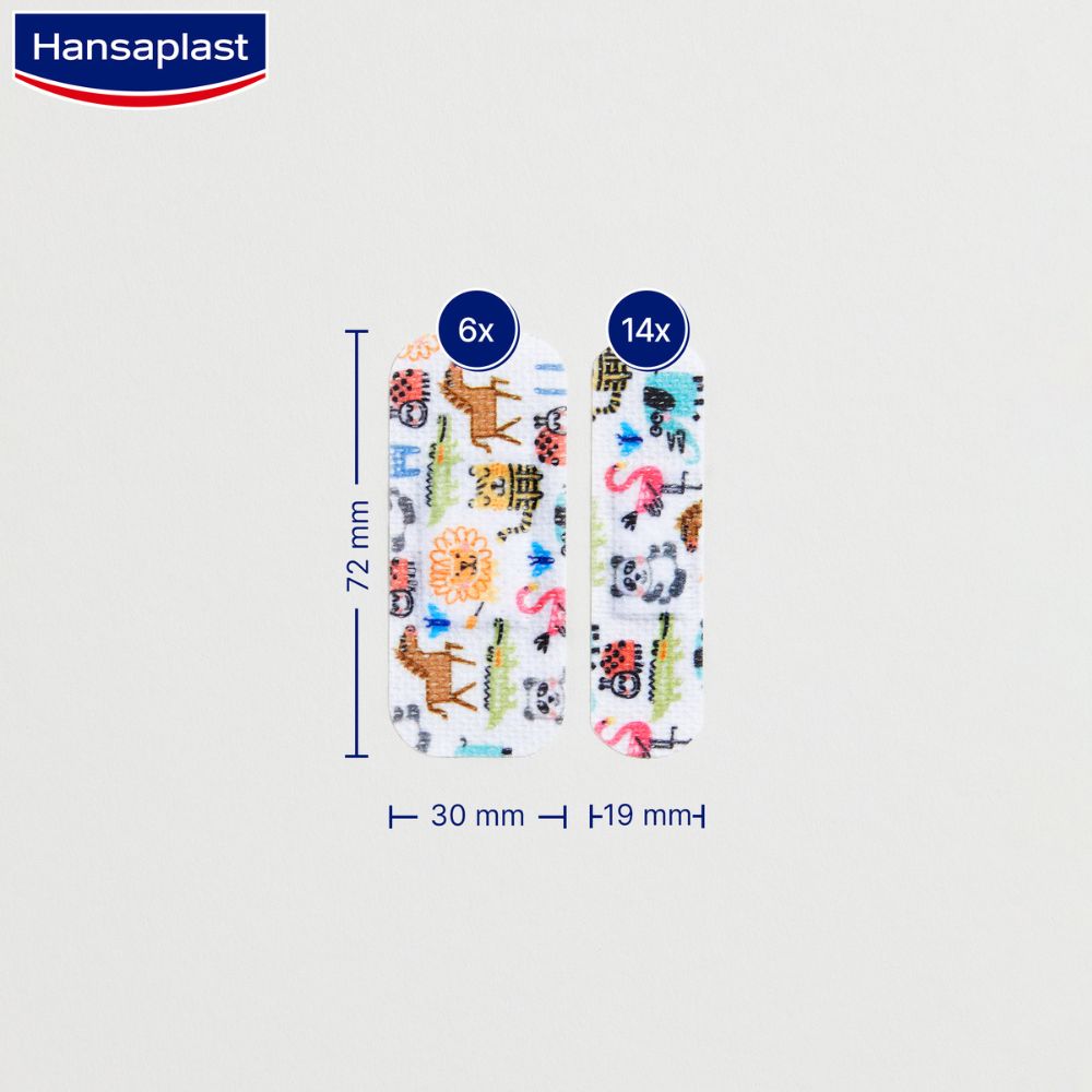 Hansaplat Kids Pensos com Animais 20 Pensos