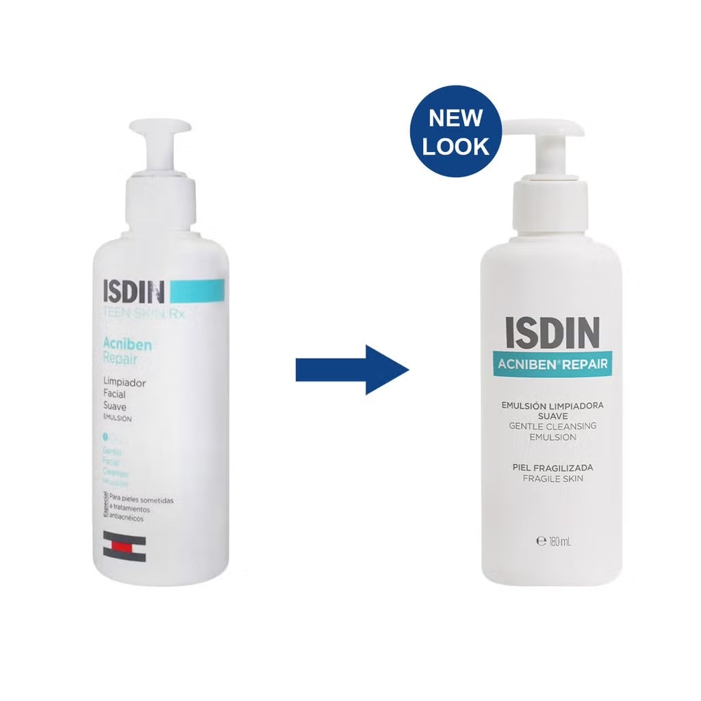 Isdin Acniben Repair Emulsão de Limpeza 180ml