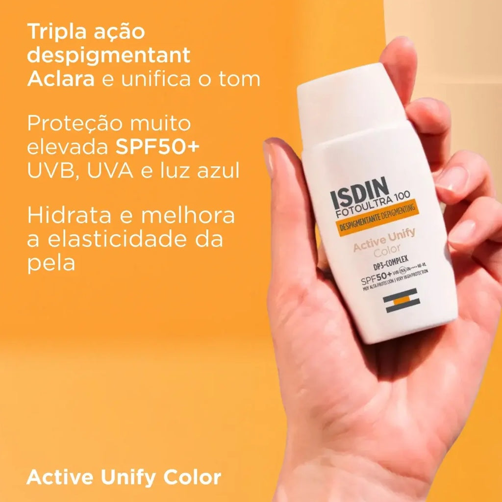 Isdin Foto Ultra Active Unify COLOR Fusion Fluid SPF 50+