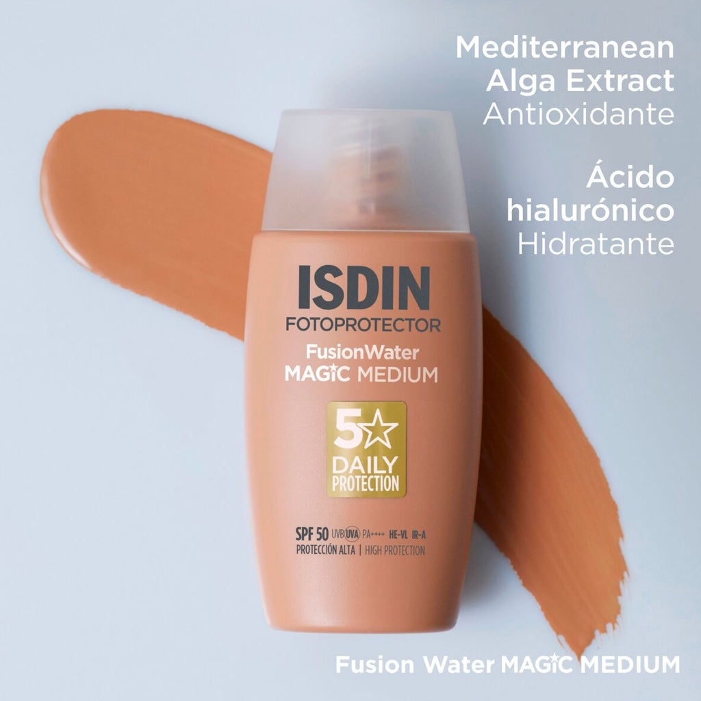 Isdin Fotoprotector Fusion Water Color Medium SPF50+ 50 ml - Protetor Solar