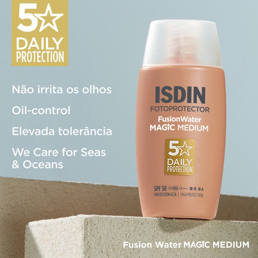 Isdin Fotoprotector Fusion Water Color Medium SPF50+ 50 ml - Protetor Solar