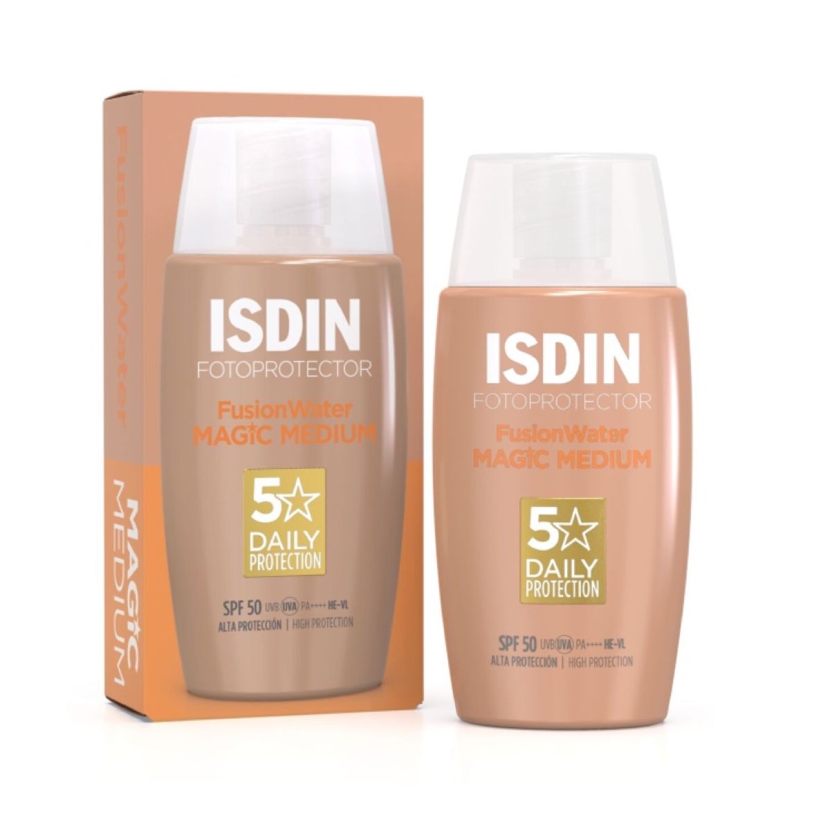 Isdin Fotoprotector Fusion Water Color Medium SPF50+ 50 ml - Protetor Solar
