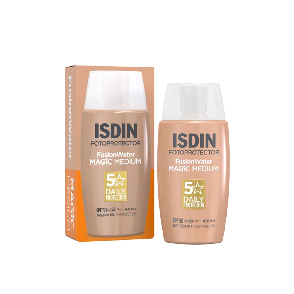 Isdin Fotoprotector Fusion Water Color Medium SPF50+ 50 ml - Protetor Solar