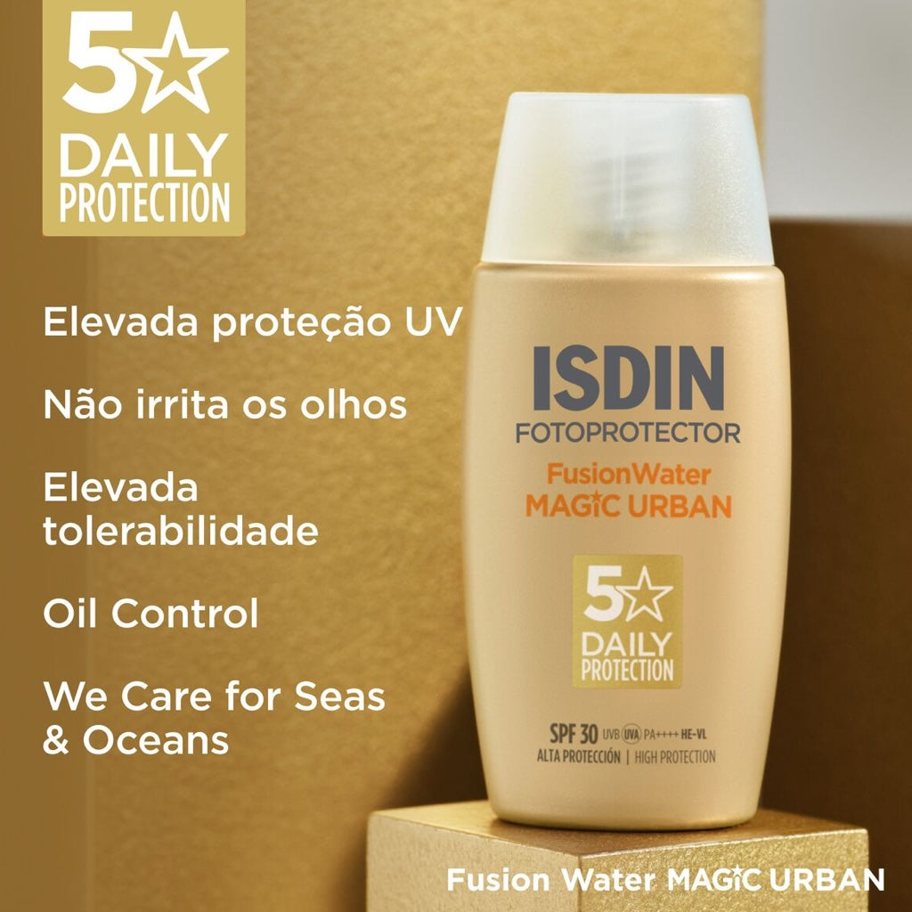 Isdin Fusion Water Magic Urban SPF 30+ 50 ml