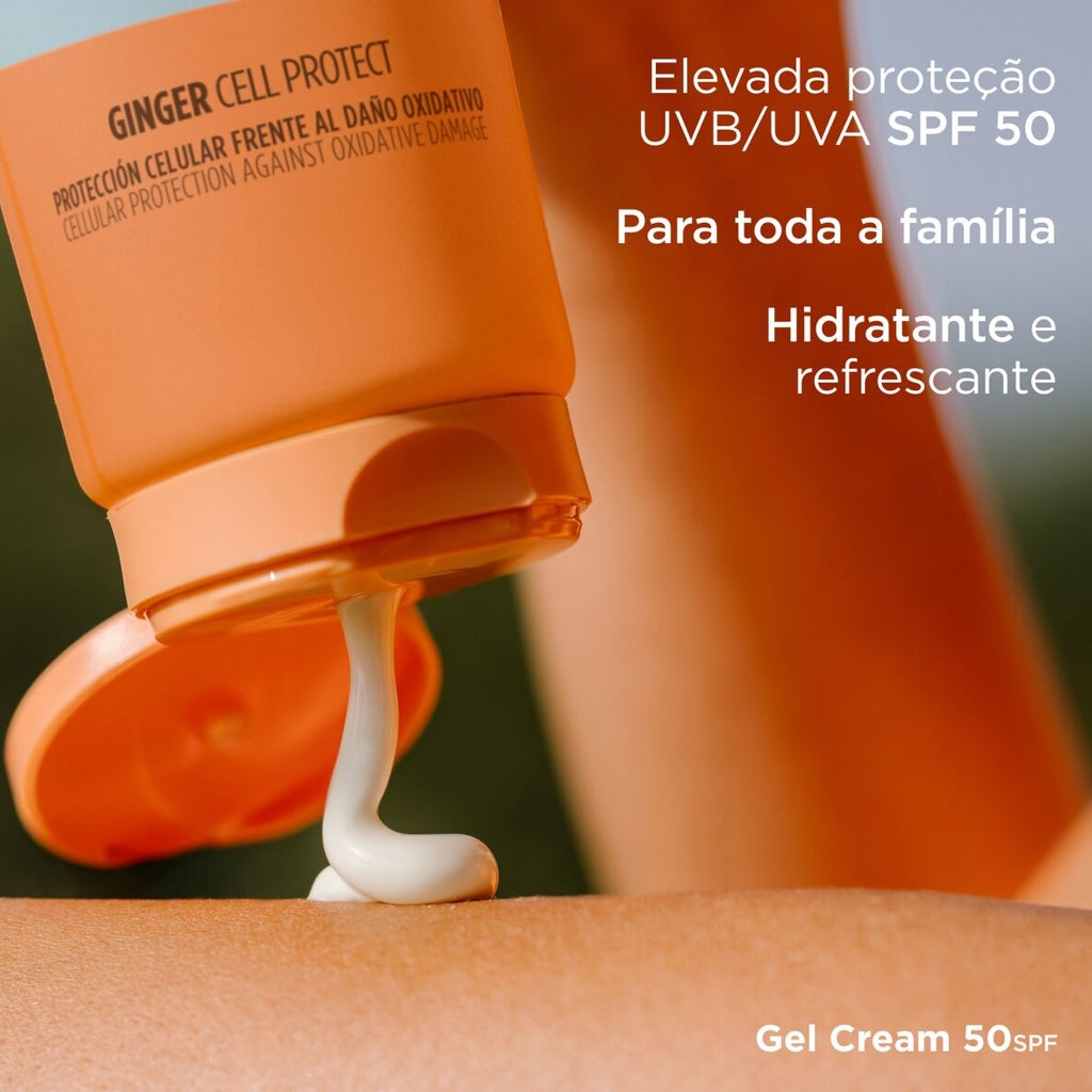 Isdin Fotoprotector Gel Creme SPF 50 250 ml - Protetor Solar Hidratação Intensa