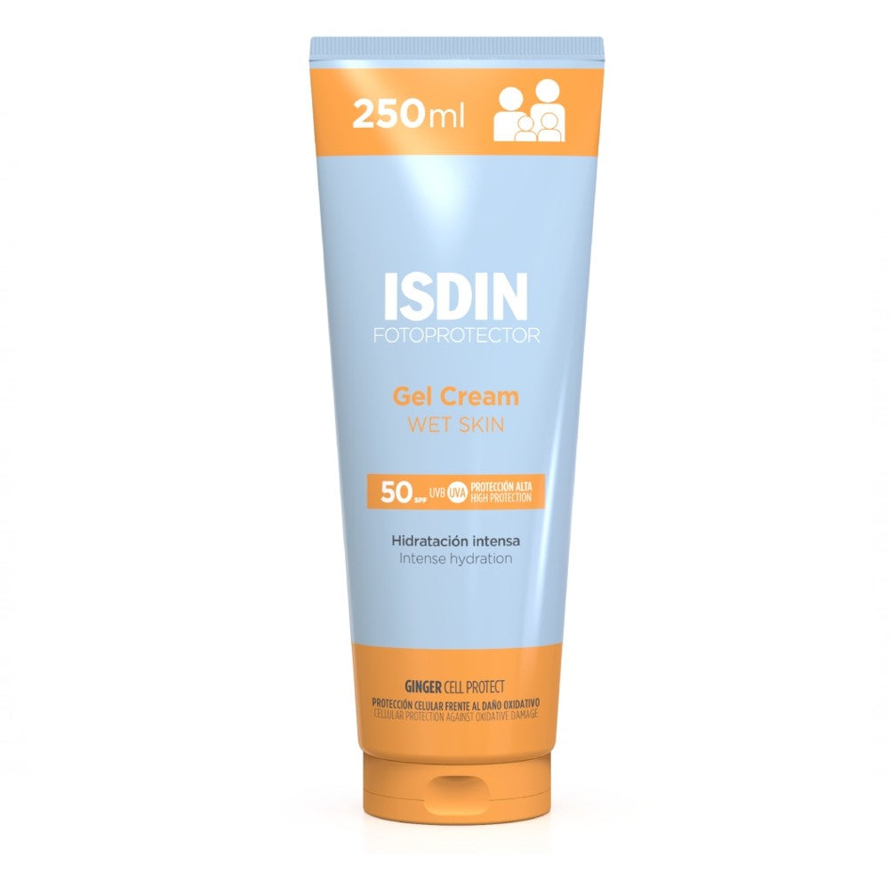Isdin Fotoprotector Gel Creme SPF 50 250 ml - Protetor Solar Hidratação Intensa