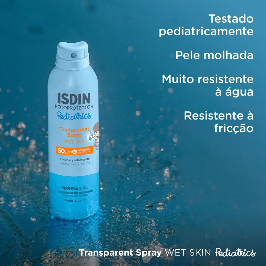 ISDIN Fotoprotector Pediatrics Transparent Spray WET SKIN SPF50 250ml
