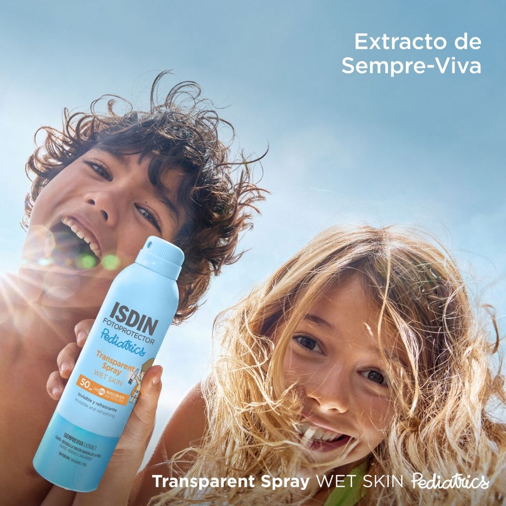 ISDIN Fotoprotector Pediatrics Transparent Spray WET SKIN SPF50 250ml