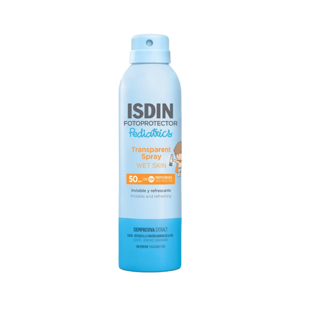 ISDIN Fotoprotector Pediatrics Transparent Spray WET SKIN SPF50 250ml