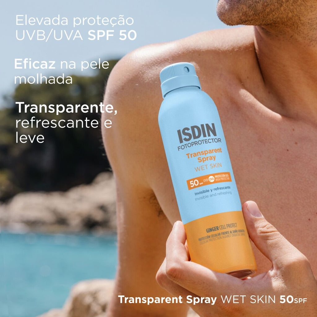 Isdin Fotoprotector Transparent Spray WET SKIN SPF50 250ml