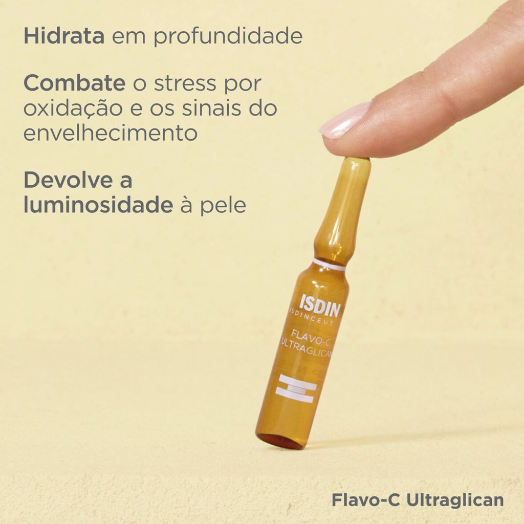 Isdin Isdinceutics Flavo-C Ultraglican Ampolas 10x2ml