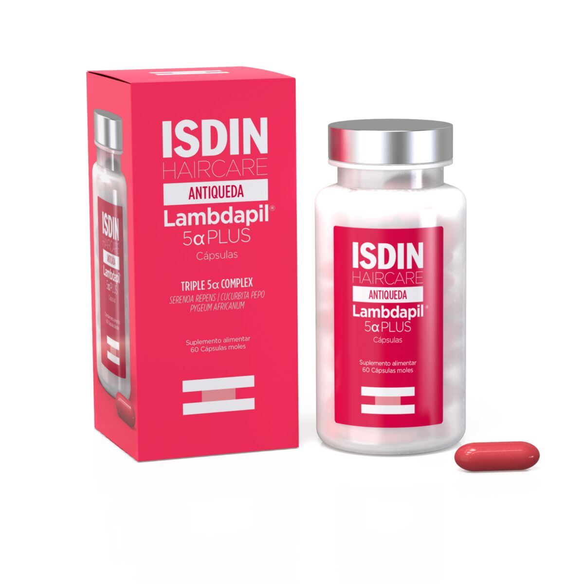 Isdin Lambdapil 5 alfa Plus 60 cápsulas