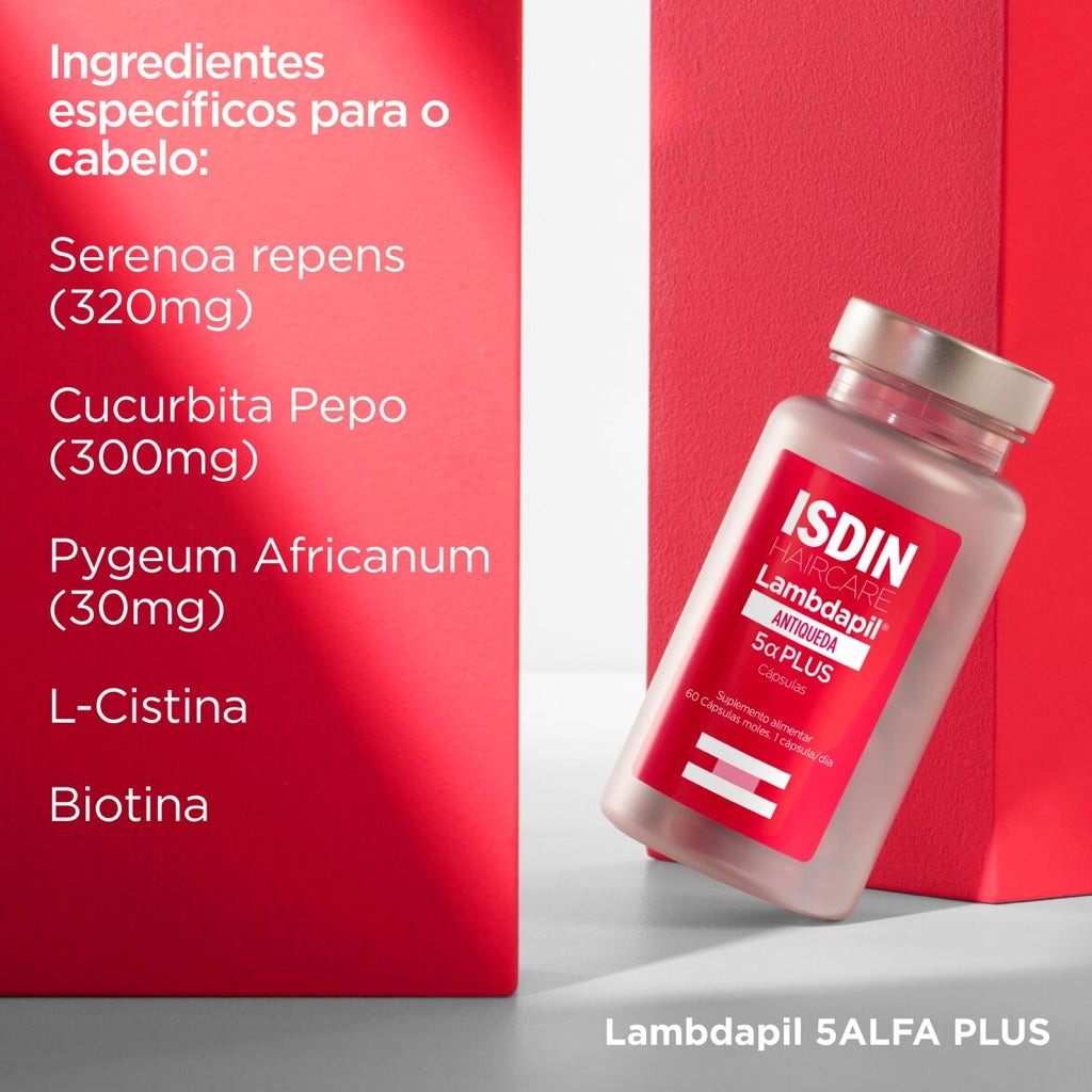Isdin Lambdapil 5 alfa Plus 60 cápsulas
