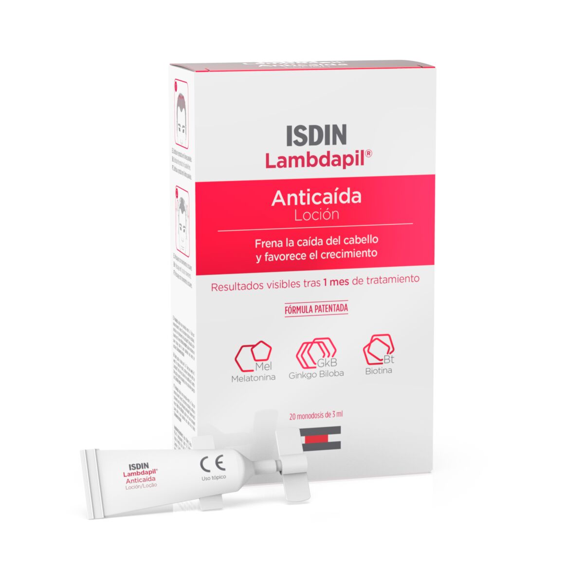 Isdin Lambdapil Loção Antiqueda 20x3 ml