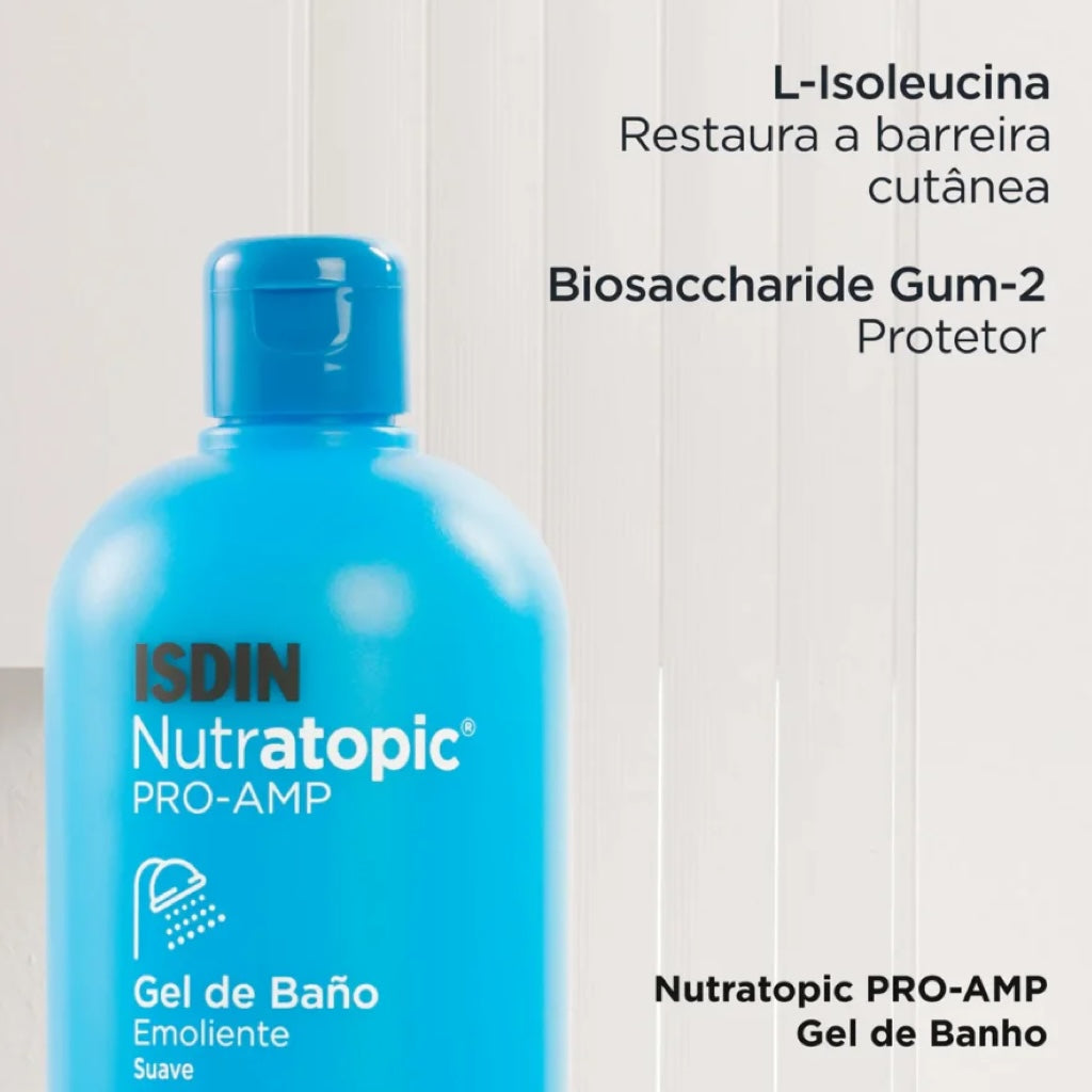 Isdin Nutratopic Pro-AMP Gel de Banho Emoliente 400 ml