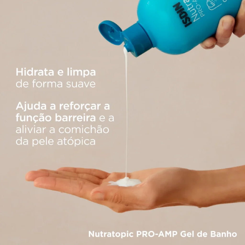 Isdin Nutratopic Pro-AMP Gel de Banho Emoliente 400 ml