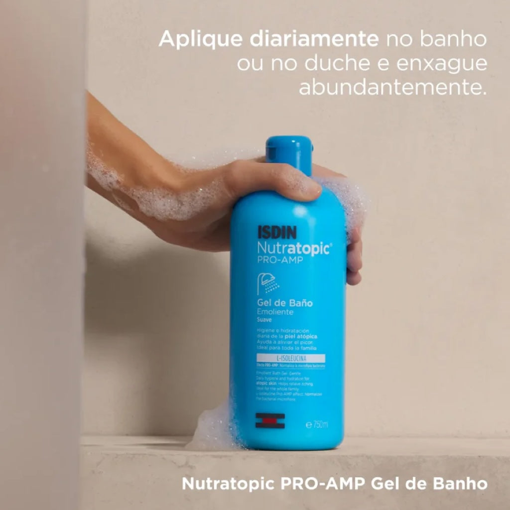 Isdin Nutratopic Pro-AMP Gel de Banho Emoliente 400 ml