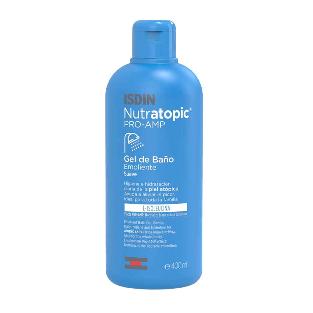 Isdin Nutratopic Pro-AMP Gel de Banho Emoliente 400 ml