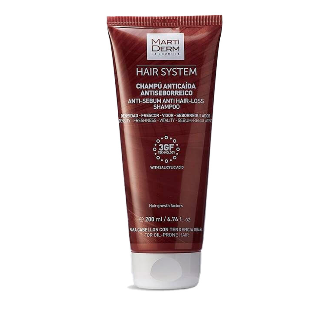 Martiderm Hair System Champô Antiqueda Antiseborreico 200ml