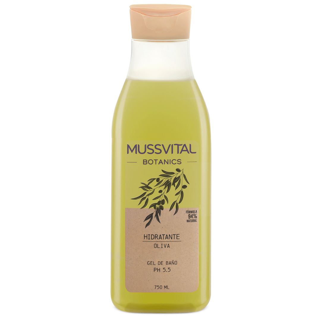 Mussvital Botanics Gel de Banho Azeitona 750ml