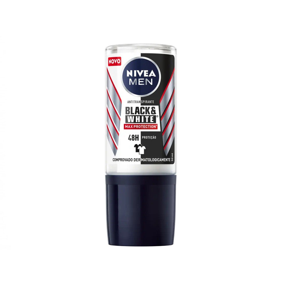 Nivea Men Desodorizante Black & White Max Protection Roll-On 50 ml