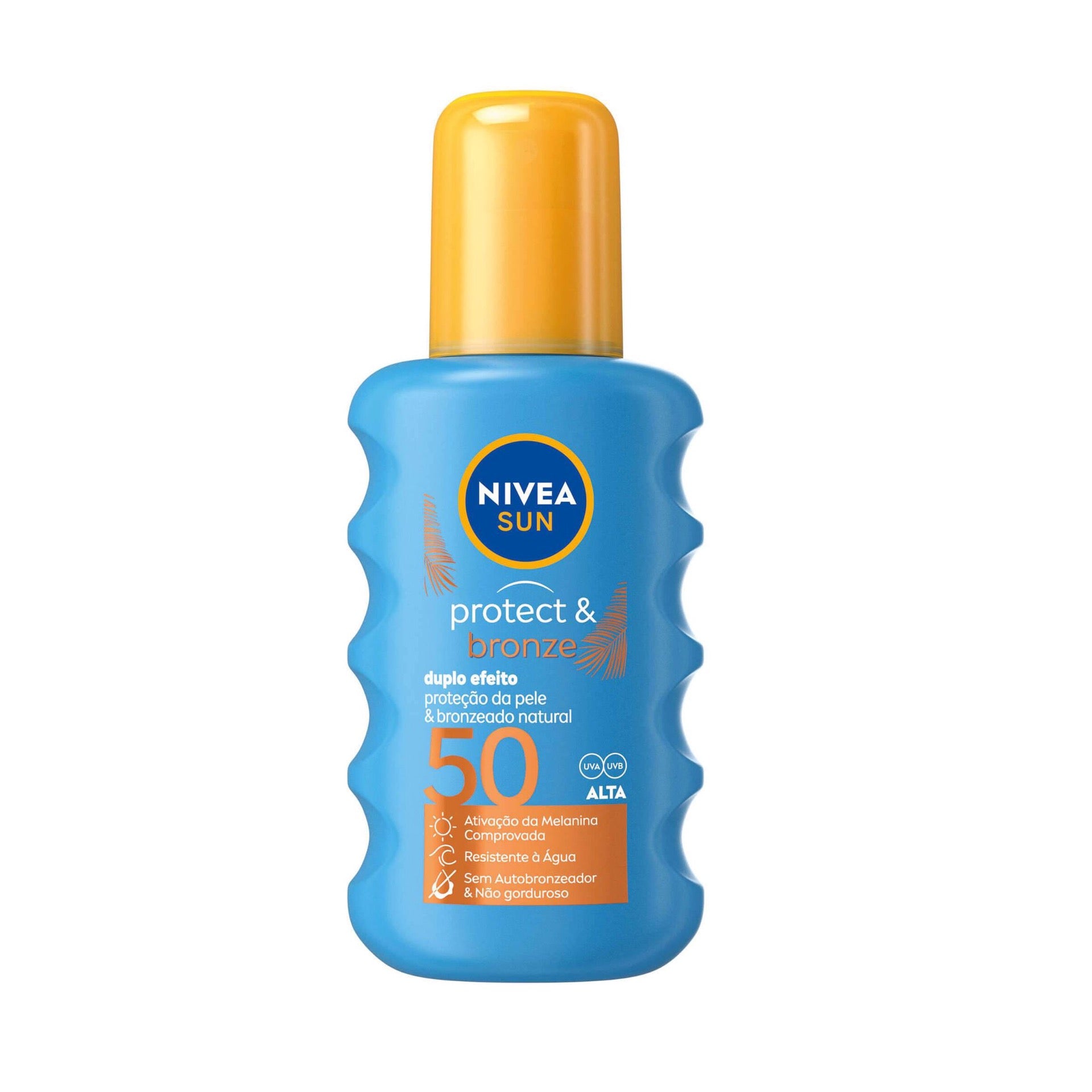 Nivea Spray Protect & Bronze FPS50 200 ml