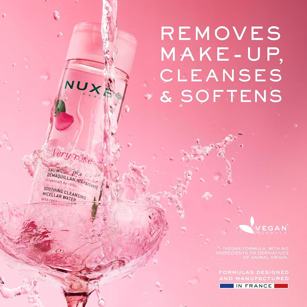 Nuxe Very Rose Soothing cleansing micellar water 200 ml