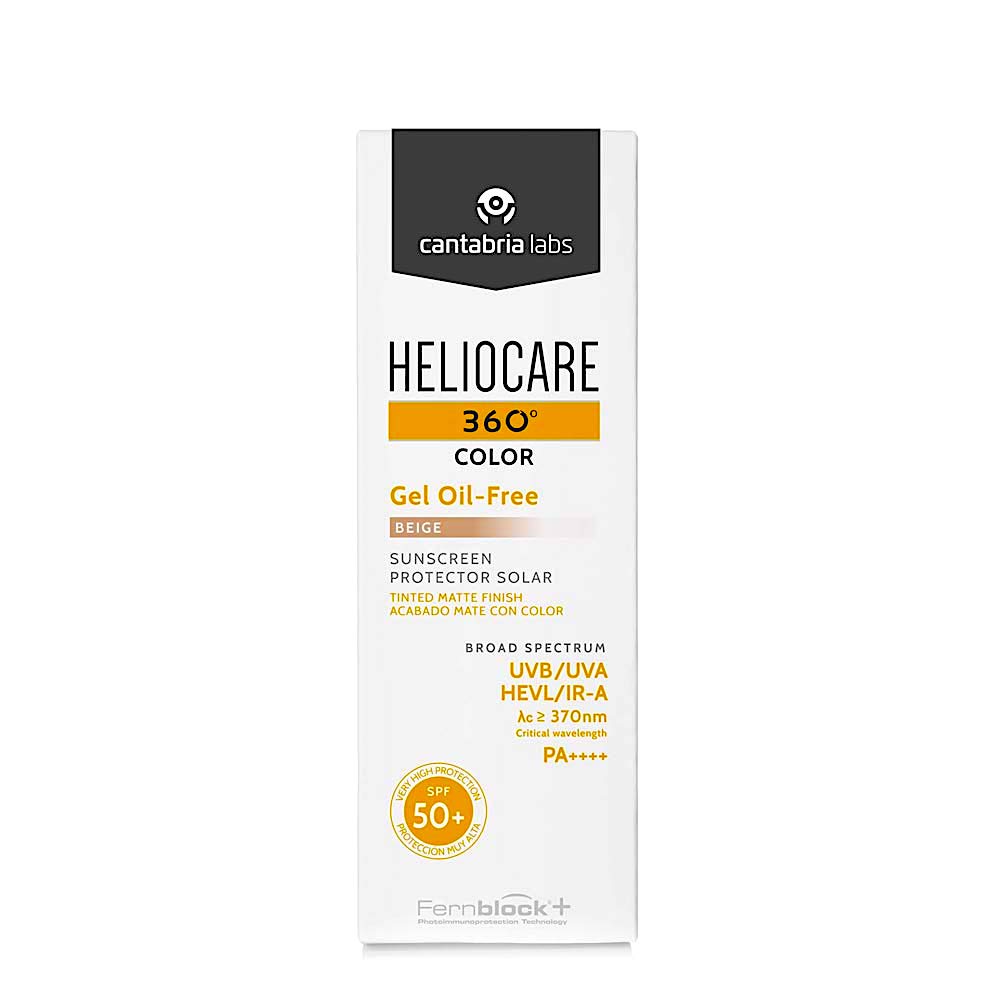 Heliocare 360º Color Gel Oil-Free Beige SPF50+