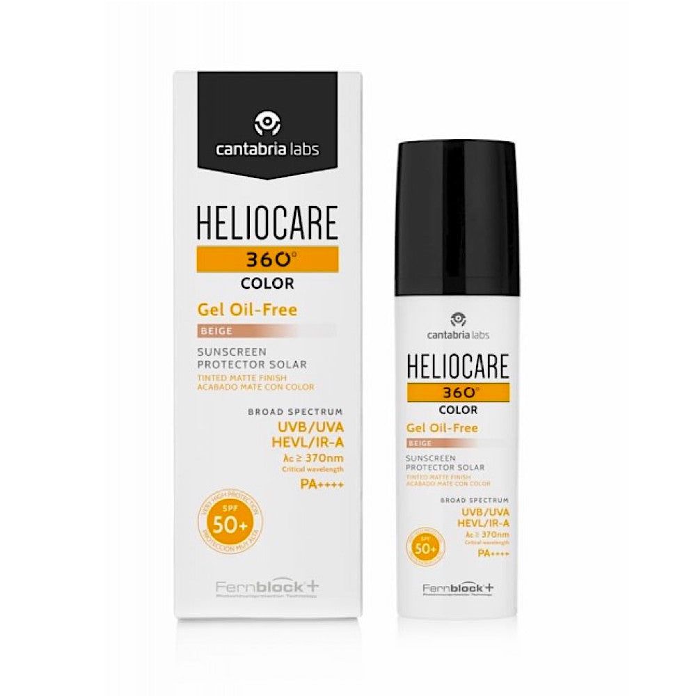 Heliocare 360º Color Gel Oil-Free Beige SPF50+